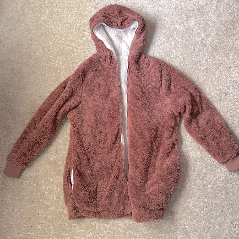 Mauve Sherpa jacket
